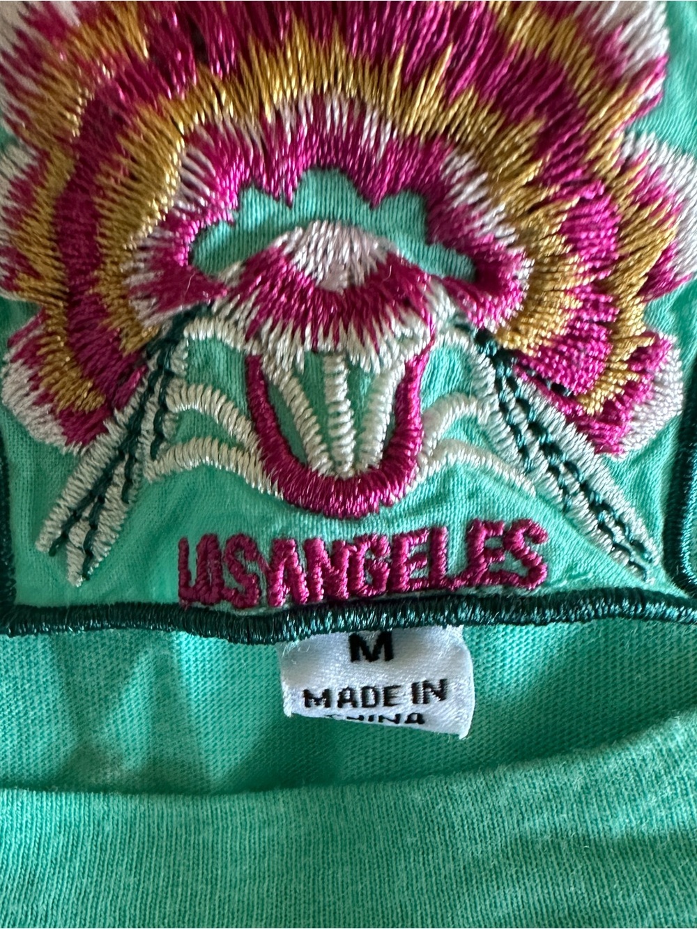 Johnny Was Ceretti Embroidered 'Tee Size M - Picture 4 of 12